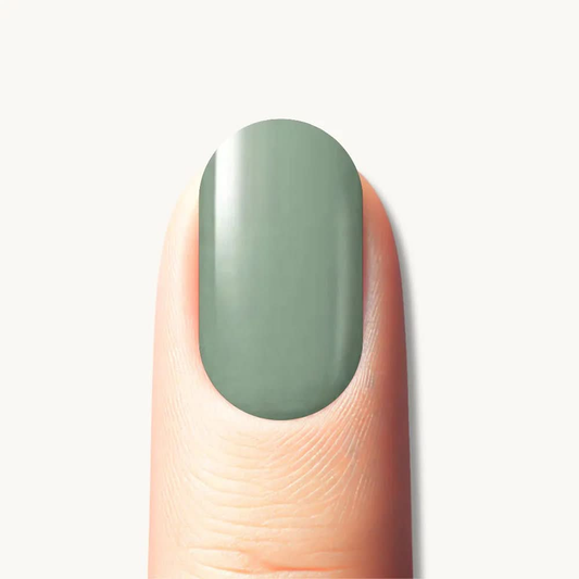 autocollant ongle gel uv vert