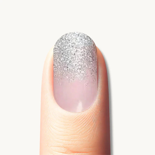 bande gel uv argenté