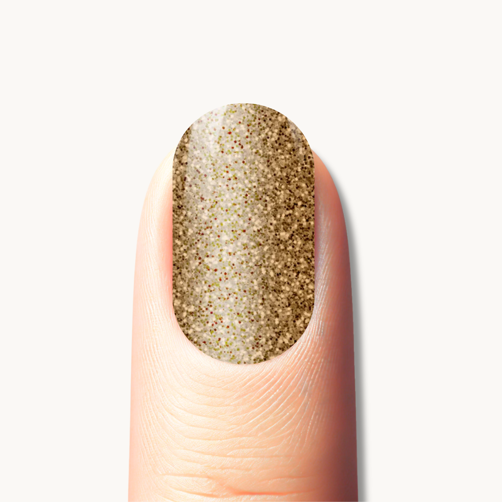 autocollant ongle gel uv doré