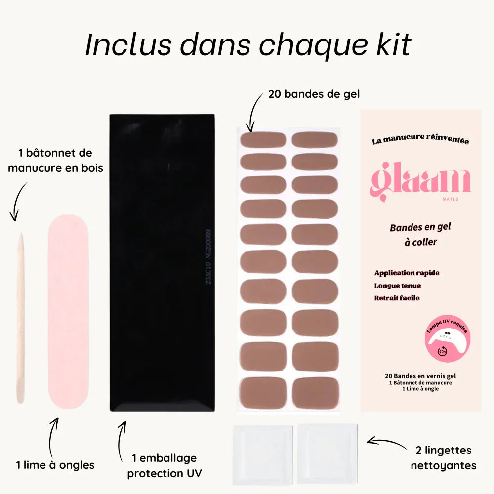 autocollant ongle gel uv