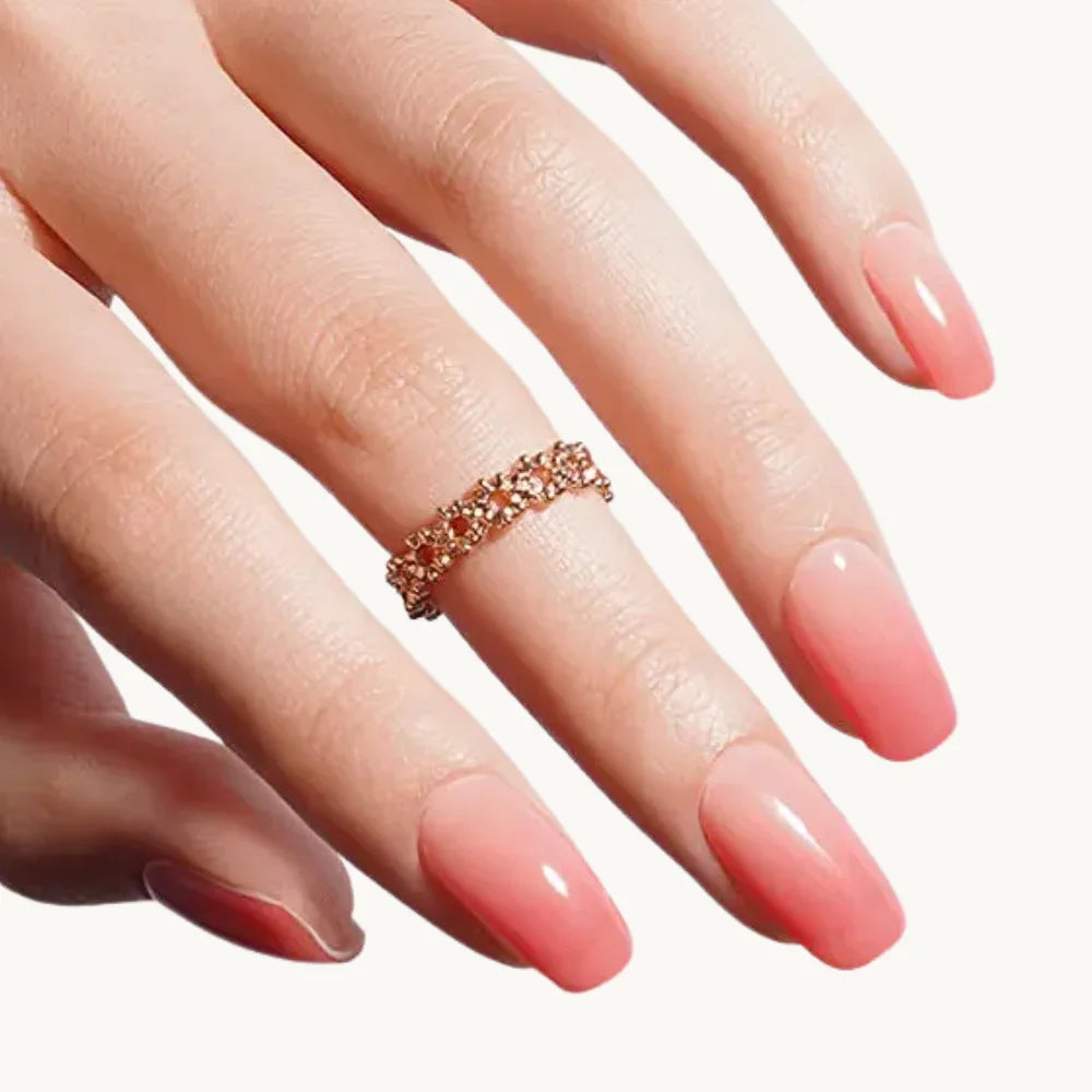 Bandes de gel UV du modèle MARGOT à poser chez soi – Glaam Nails