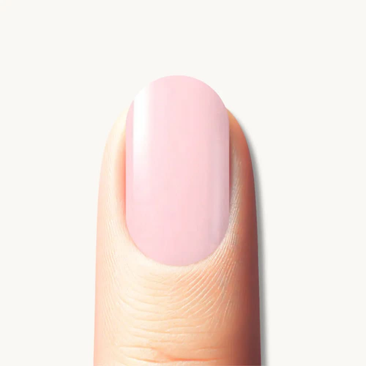 autocollant ongle gel uv rose clair