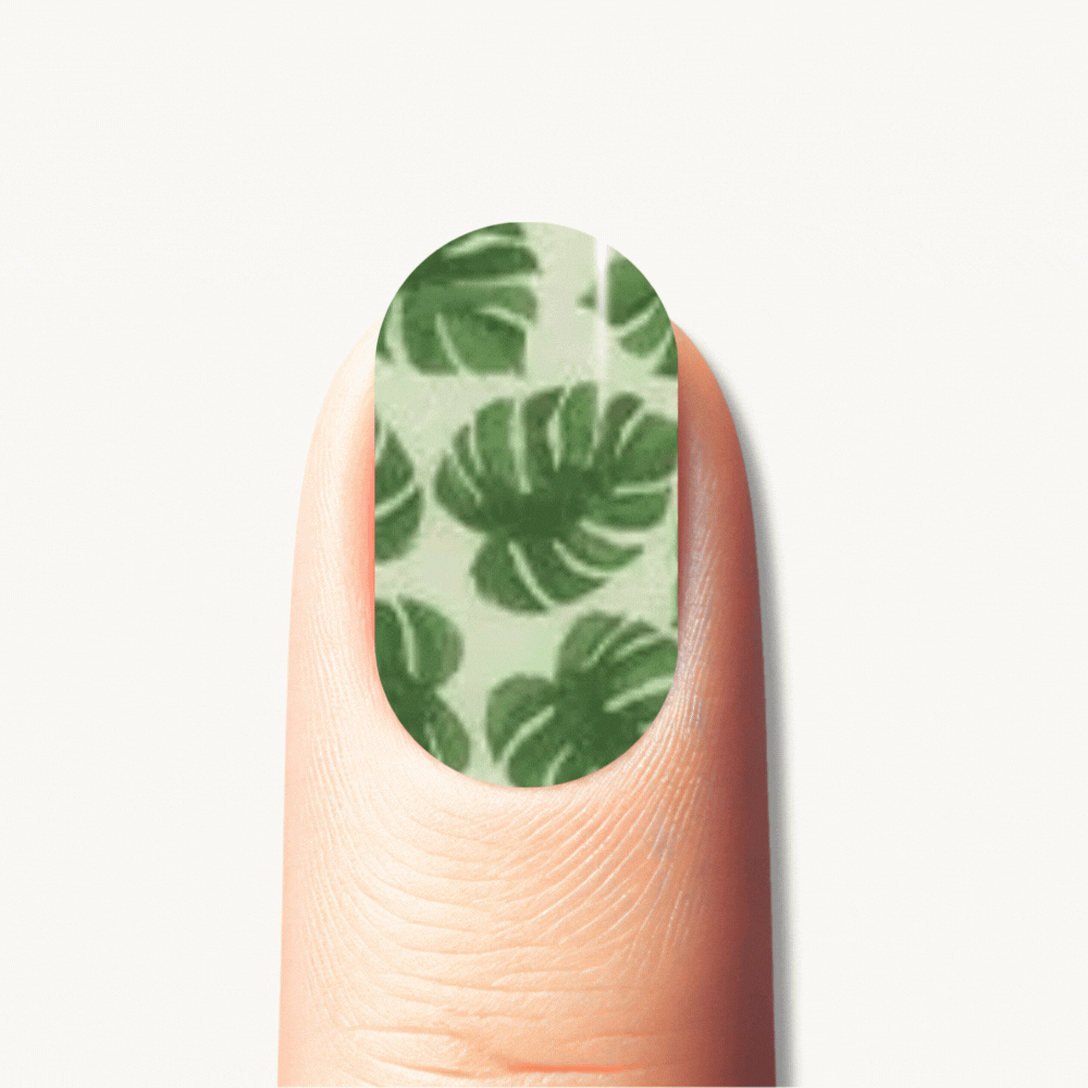 ongle floral