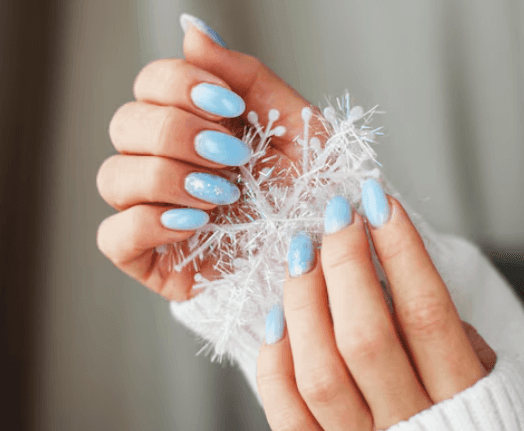idée manucure hiver