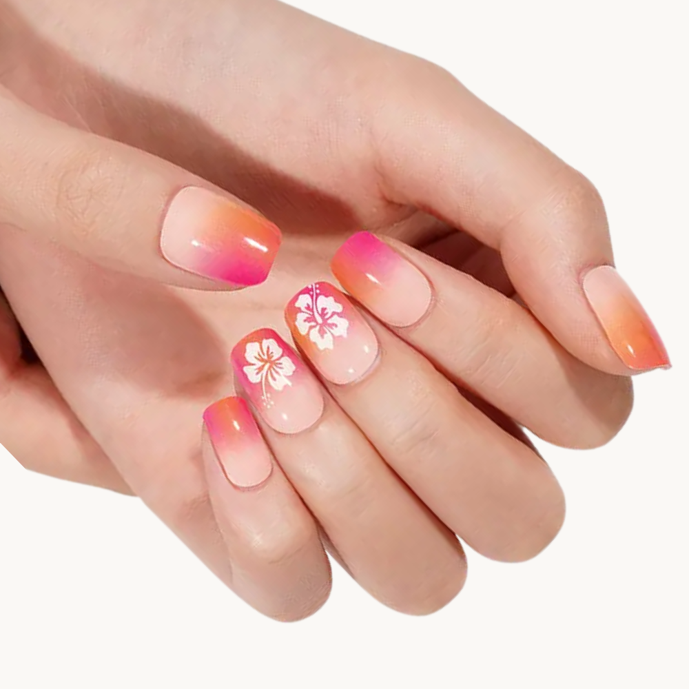 Bandes de gel UV du modèle PALMA à poser chez soi – Glaam Nails