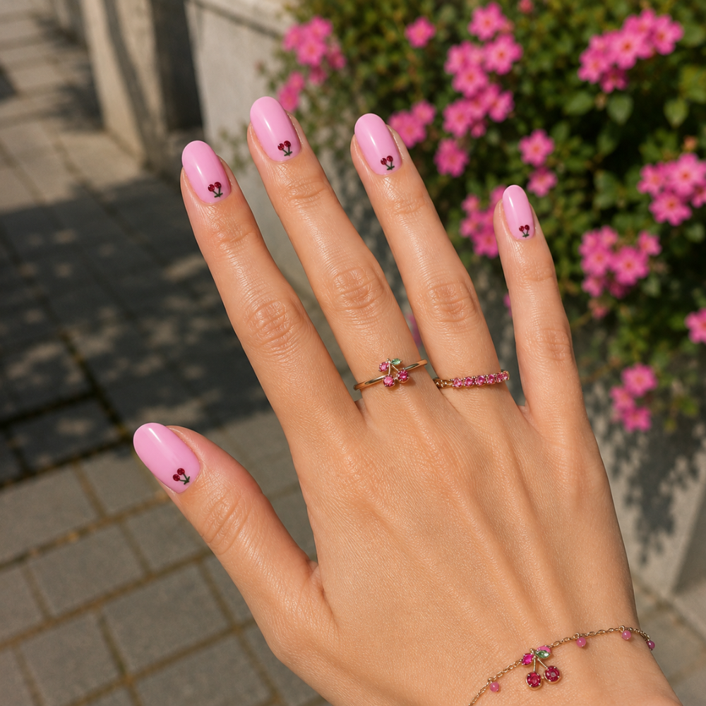 Bandes de gel UV du modèle WOODS à poser chez soi – Glaam Nails