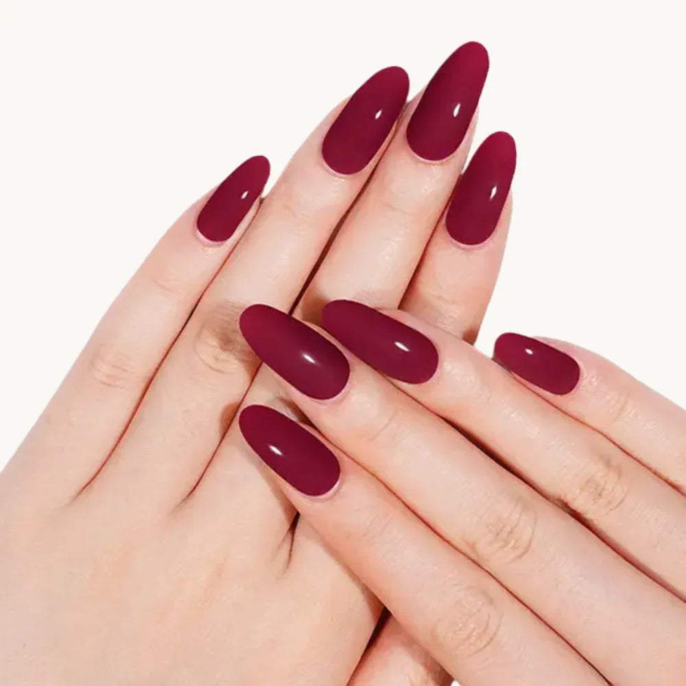 Bandes de gel UV du modèle RUBY à poser chez soi – Glaam Nails