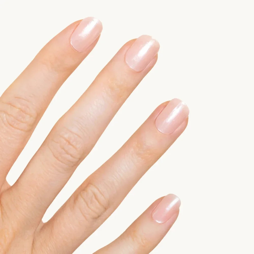 Bandes de gel UV du modèle ABBY à poser chez soi – Glaam Nails