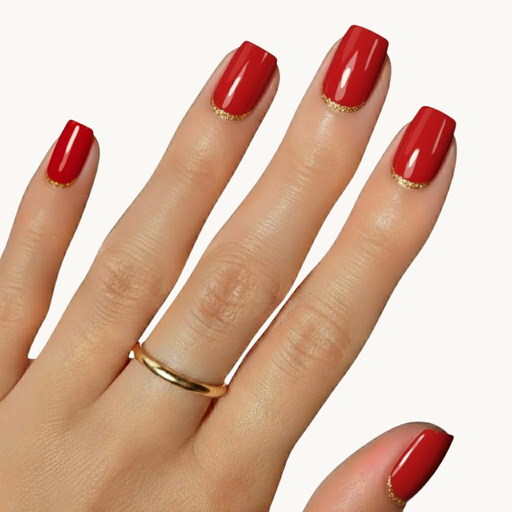 Bandes de gel UV du modèle MARIAH à poser chez soi – Glaam Nails