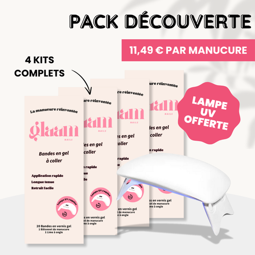 pack bande en gel uv ongle