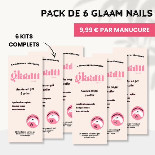 pack recharge stickers ongle gel