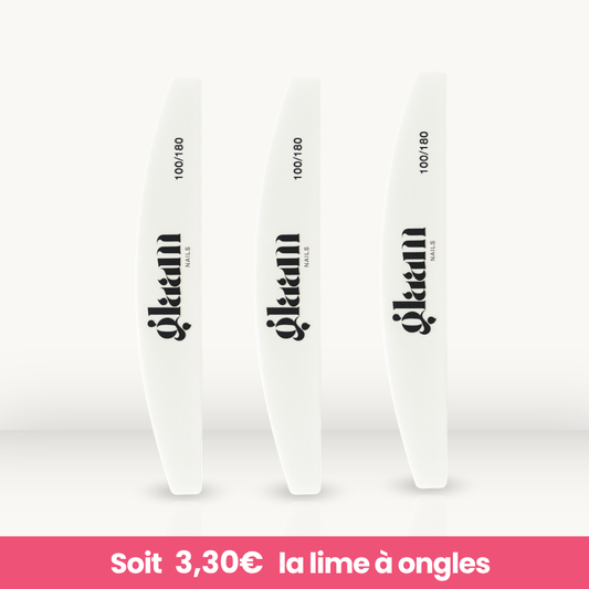 Trio de Limes à ongles