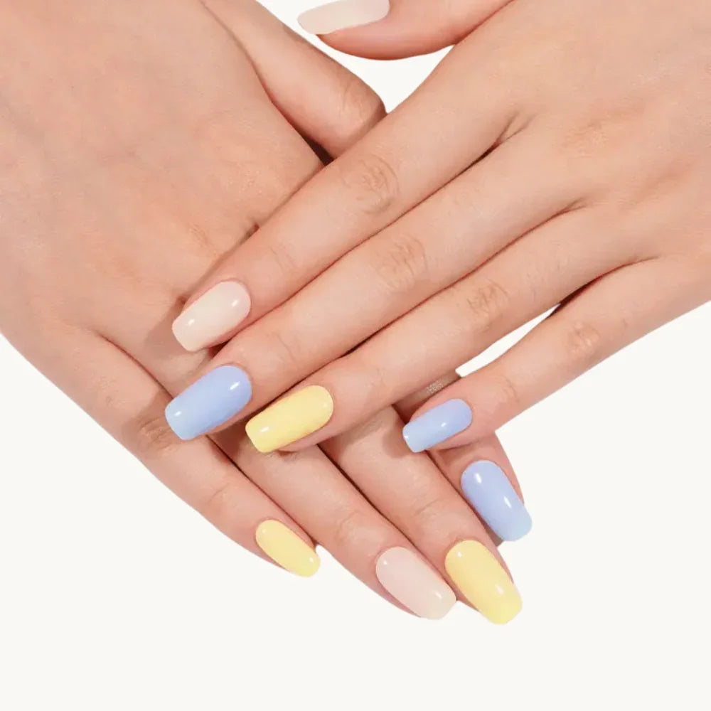 Bandes de gel UV du modèle HARLEY à poser chez soi – Glaam Nails