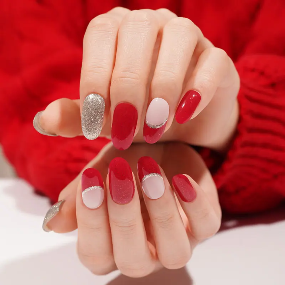 Bandes de gel UV du modèle DONNA à poser chez soi – Glaam Nails