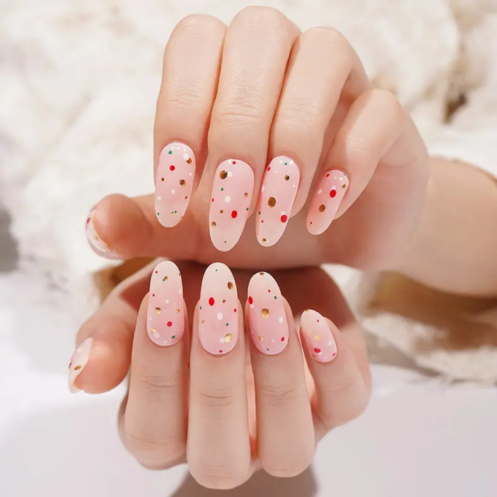 Bandes de gel UV du modèle BELLE à poser chez soi – Glaam Nails