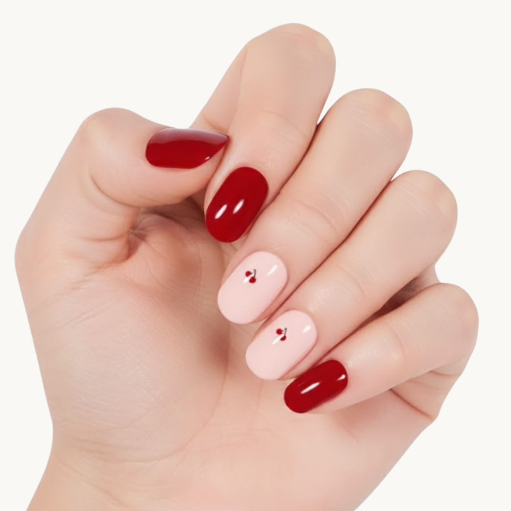 Bandes de gel UV du modèle LOU à poser chez soi – Glaam Nails
