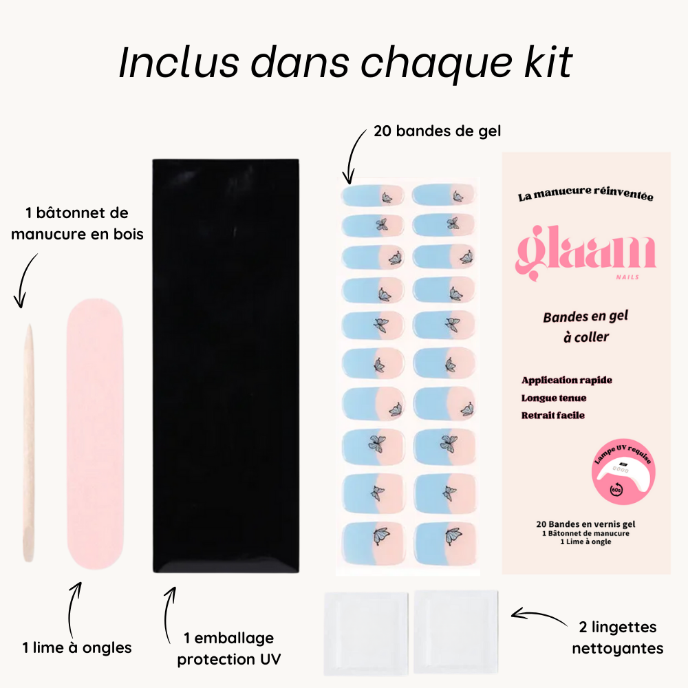 bande gel uv