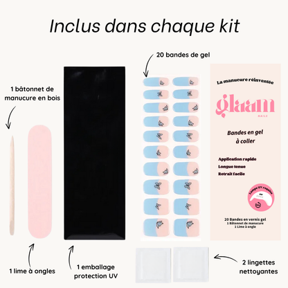 bande gel uv