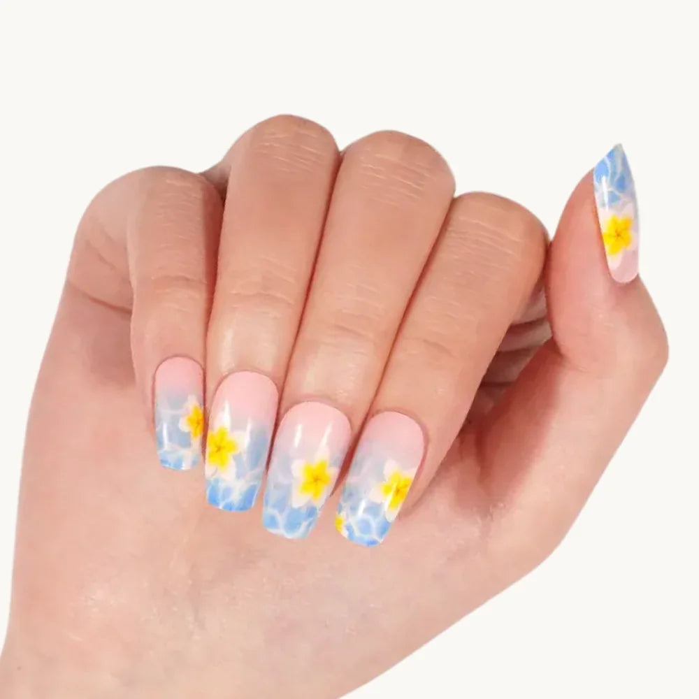 Bandes de gel UV du modèle MOANA à poser chez soi – Glaam Nails