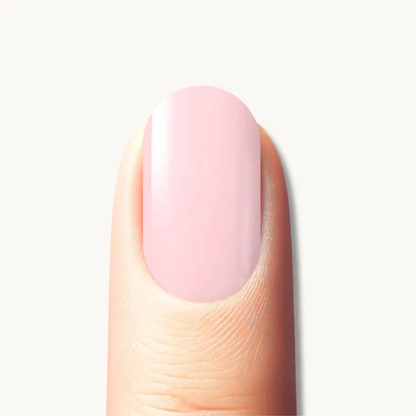 autocollant ongle gel uv rose clair
