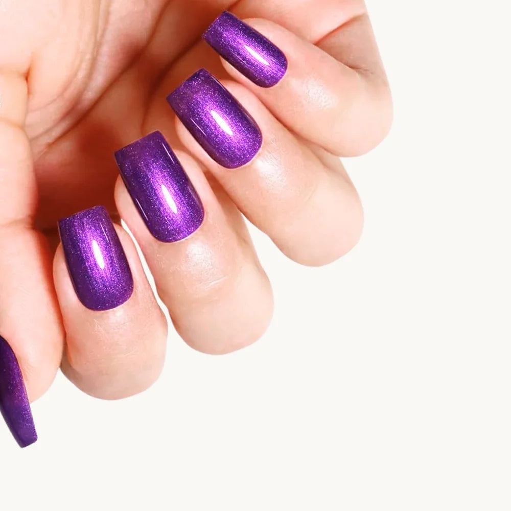 Bandes de gel UV du modèle VELORA à poser chez soi – Glaam Nails
