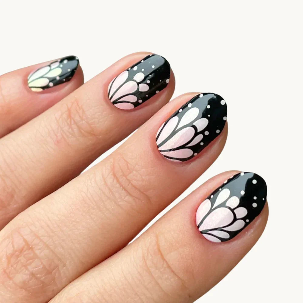 Bandes de gel UV du modèle STORM à poser chez soi – Glaam Nails