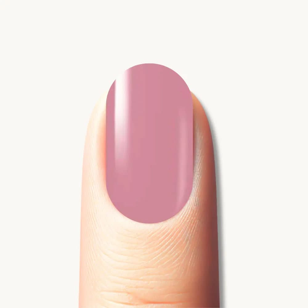 autocollant ongle gel uv rose