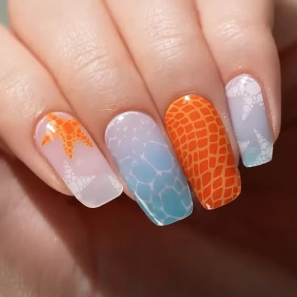 Bandes de gel UV du modèle CALYPSO à poser chez soi – Glaam Nails