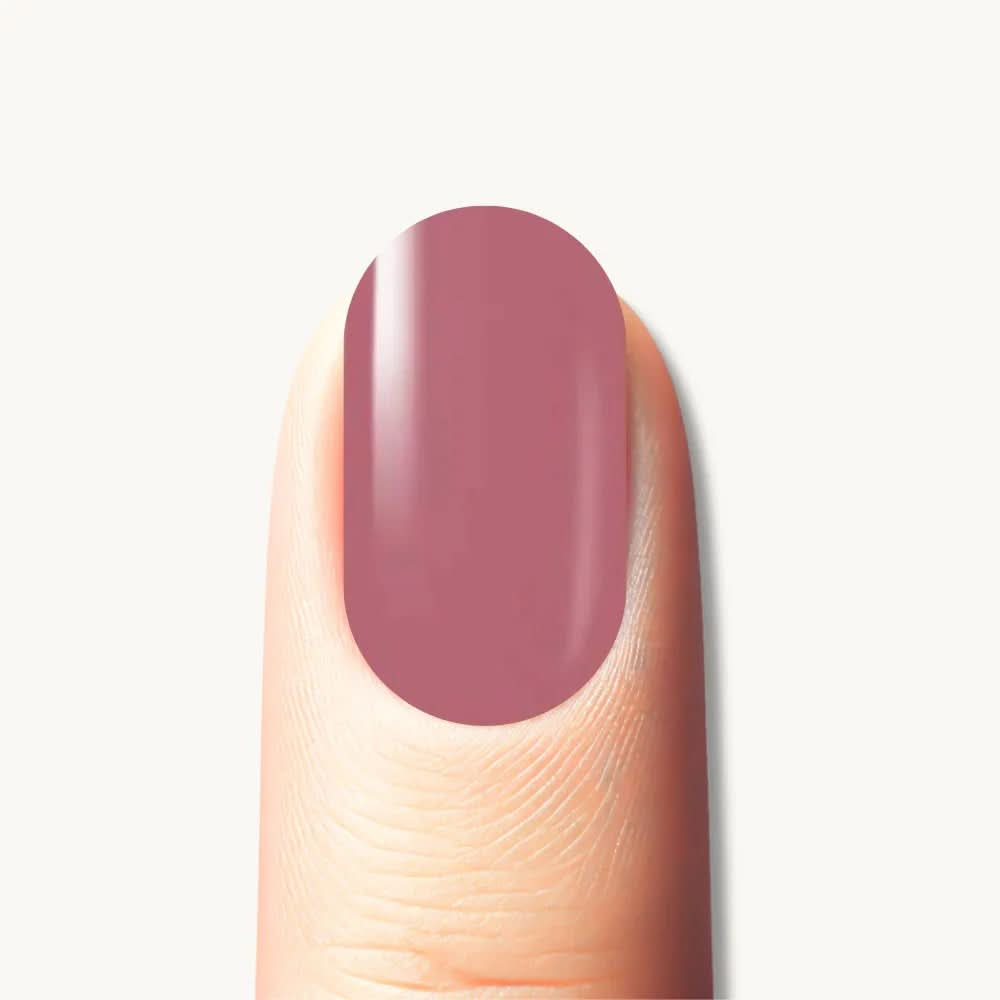 autocollant ongle gel uv vieux rose