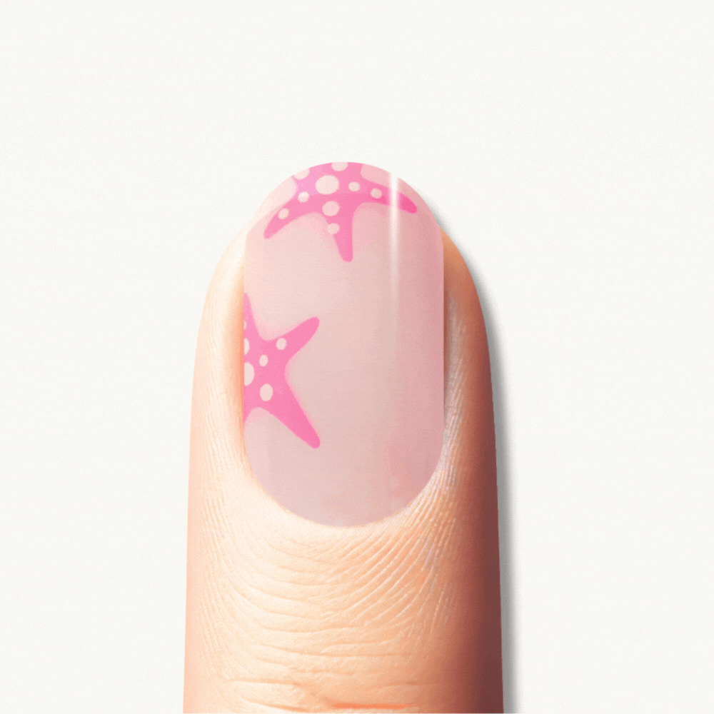 Bandes de gel UV du modèle MARINA à poser chez soi – Glaam Nails