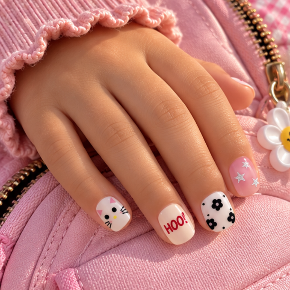 MARINETTE : stickers ongles enfant – photo 1